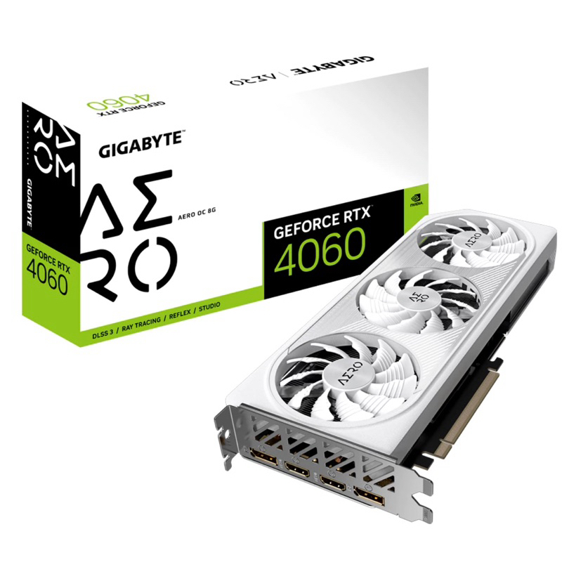 การ์ดจอ VGA RTX 4060 Gigabytes Aero 8GB