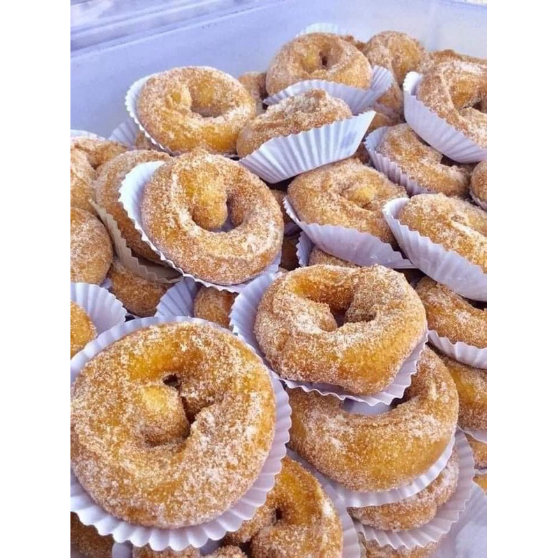 โดนัทน้ำตาล​ 1กป.20ชิ้นค่ะ​ อร่อย​ เก็บได้นาน