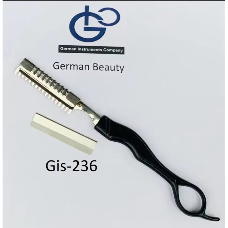 German Instruments มีดซอยผมสไลด์ Gis-236