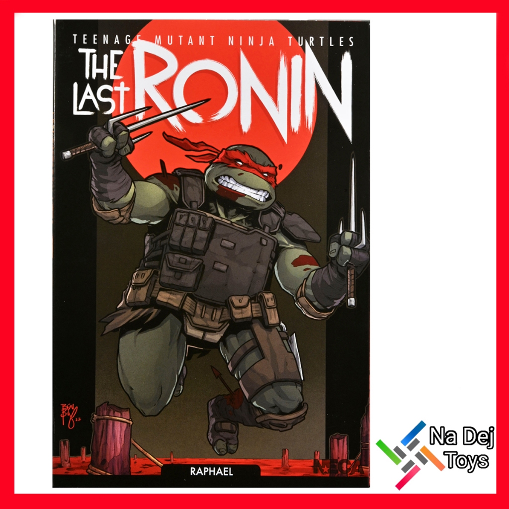 NECA TMNT The Last Ronin Raphael 7" Figure นินจาเต่า ดิ ลาส โรนิน ราฟาเอล ขนาด 7 นิ้ว ฟิกเกอร์