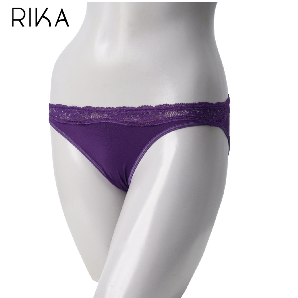 RIKA กางเกงใน BIKINI SEXI ผ้าLYCRA แต่งลูกไม้ รุ่น GV2149 — صورة 8