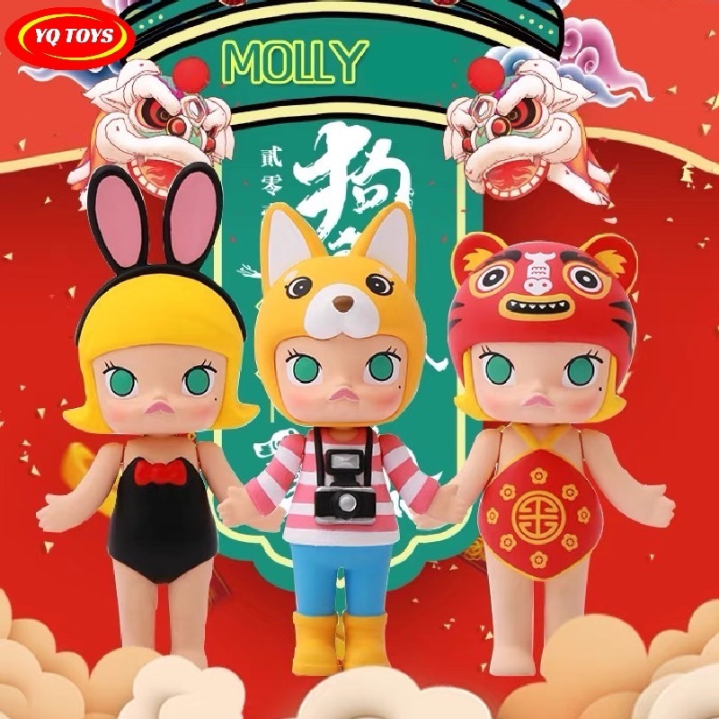 กล่องสุ่มโมเดล Molly  Chinese Zodiac  มี 12 แบบ ให้สุ่ม