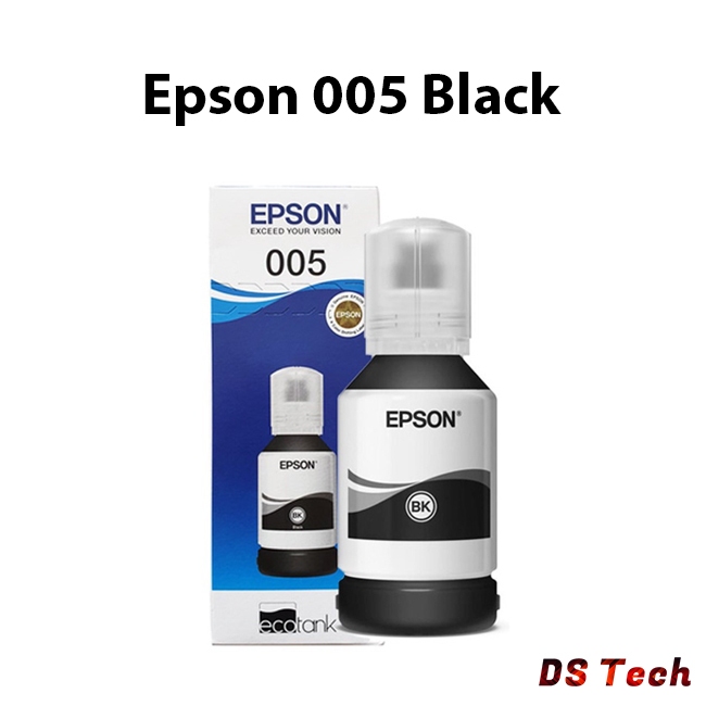 EPSON 005 หมึกเติมของแท้ 100% (C13T03Q100) หมึกกันน้ำ 120 ml.