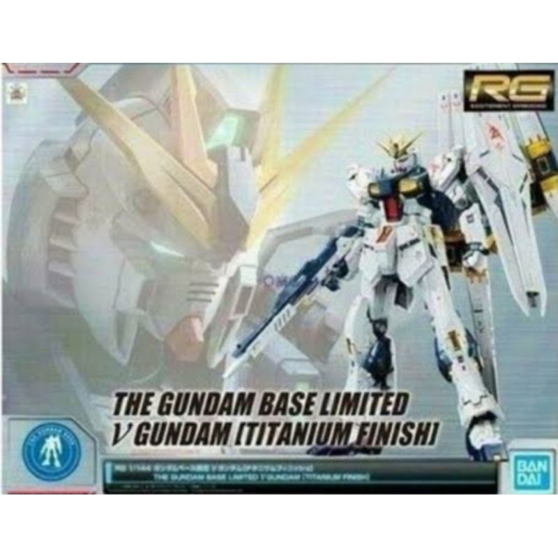 RG Nu Gundam Titanium finish
