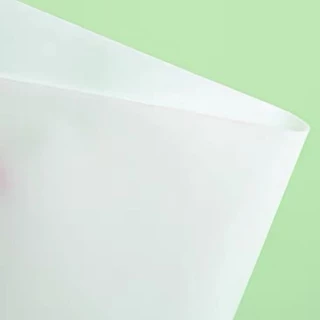 ซองฝากาวแบบขุ่นย่อยสลายได้ biocompostable bag (50 ใบ/แพ็ค) แบบไม่มีลาย gco02