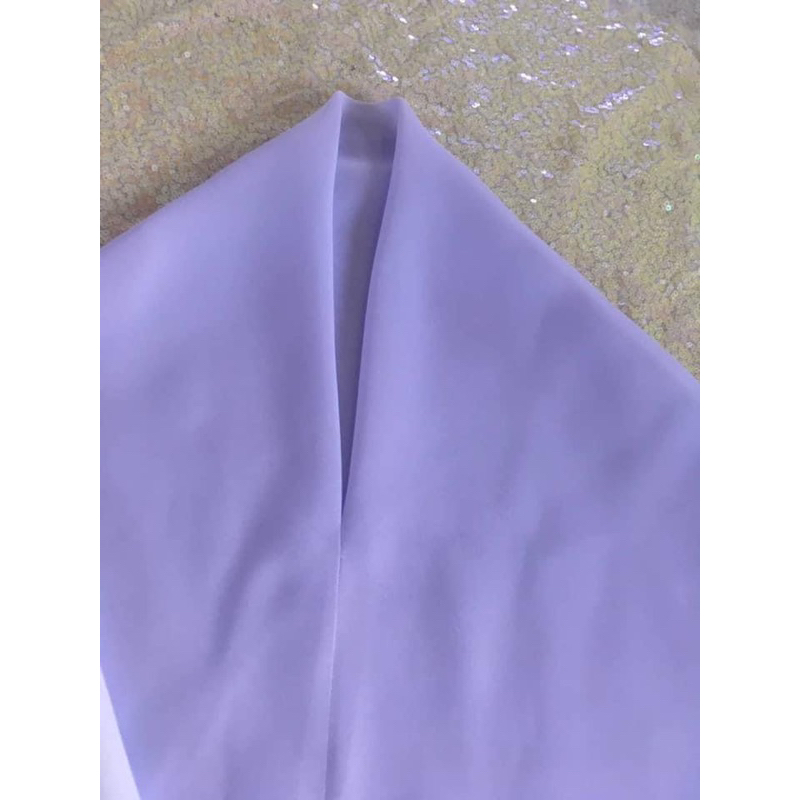 ผ้าคลุมฮิญาบสามเหลี่ยมผ้าจอเจียร์แท้