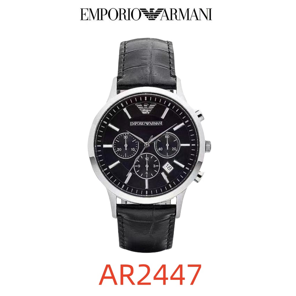 <ราคาโปรโมชั่น>EMPORIO ARMANI AR2447 Mens Diver Chronogrph ของแท้100%