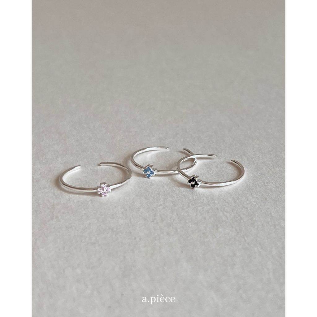 A.piece แหวนเงินแท้  Eden Collection : [all silver 925] Iris ring