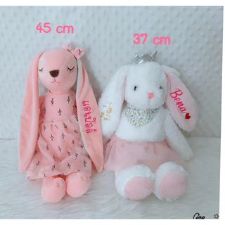ตุ๊กตากระต่ายปักชื่อฟรี มีหลายแบบให้เลือก