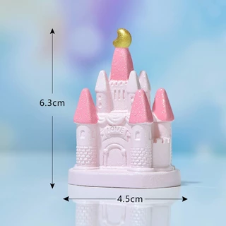 โมเดลบ้านเจ้าหญิงสีชมพู - สำหรับตกแต่งบ้าน สวนถาด อื่นๆ