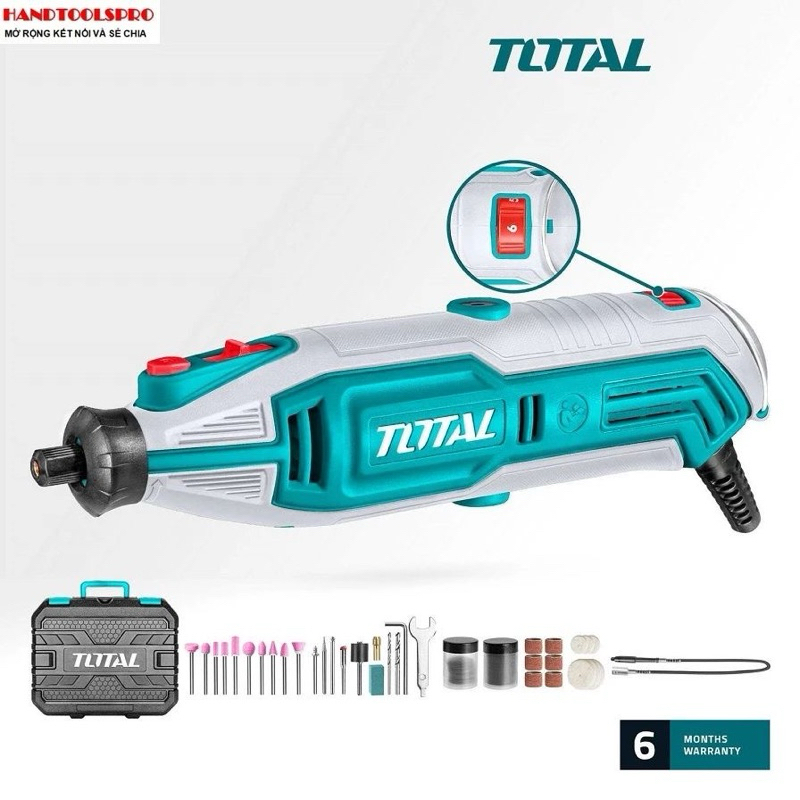TOTAL เครื่องเจียร์มินิ 130W. รุ่นTG513326