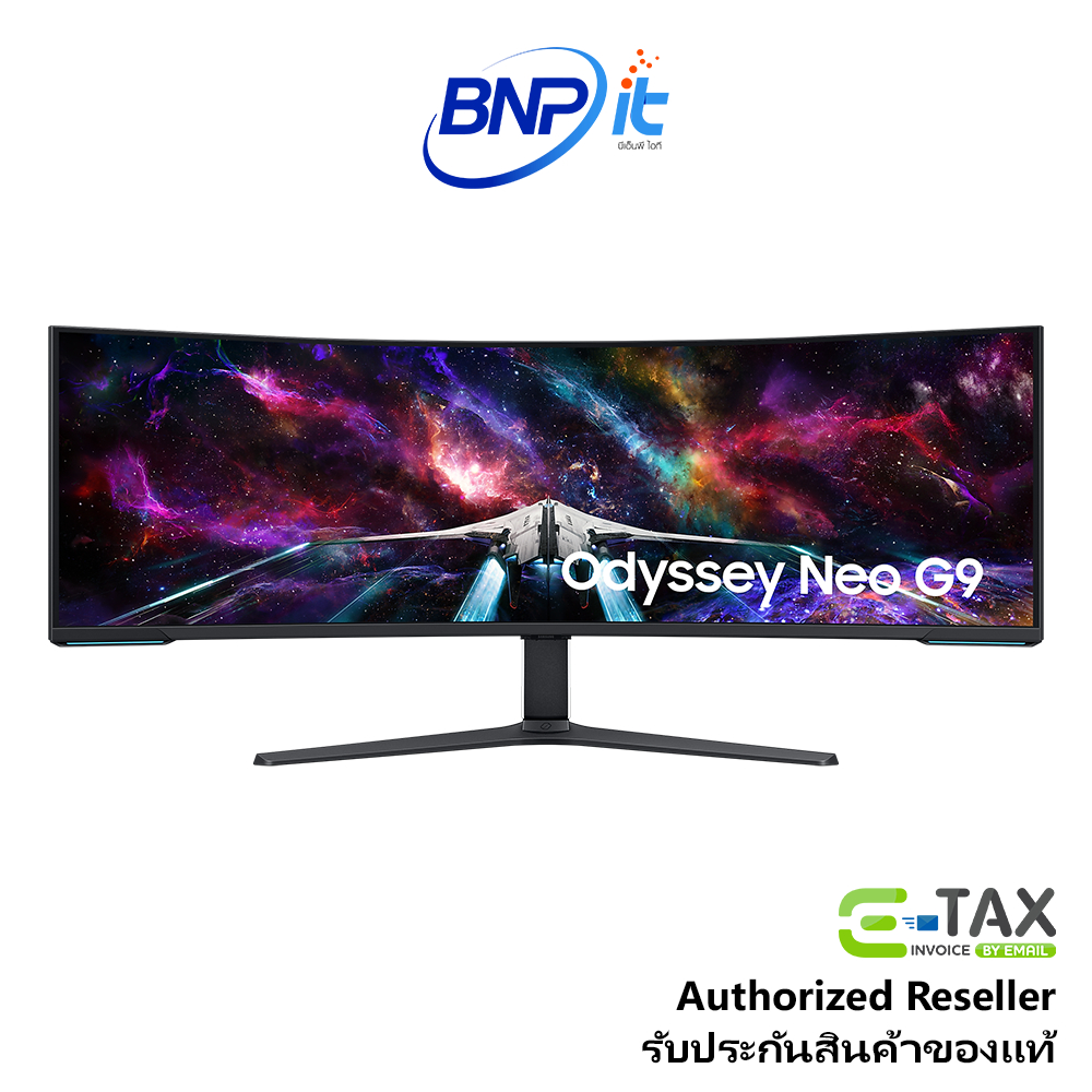 จอมอนิเตอร์ Samsung Odyssey GAMING MONITOR G9 SIZE 57 นิ้ว รุ่น LS57CG952NEXXT รับประกัน 3 ปี