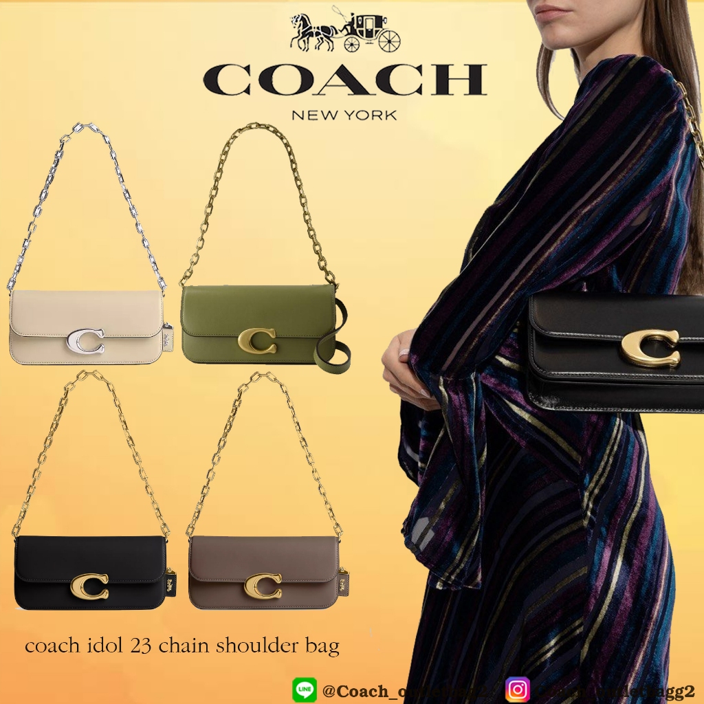 Coach idol 23 chain shoulder bag