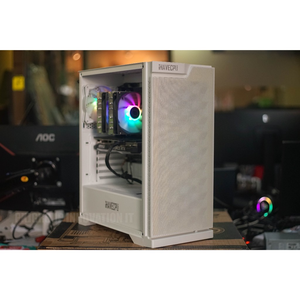 คอมเล่นเกมมือสอง DarkFlash i5-13400F RAM 16 GB M.2 500 GB RTX 4070