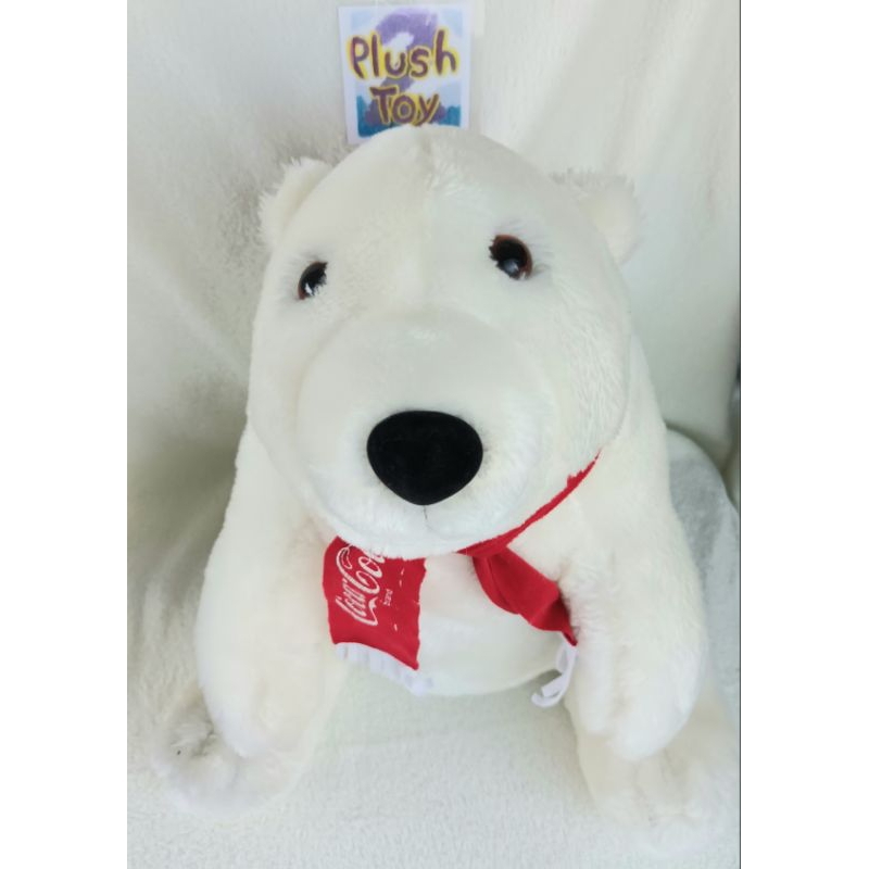 ตุ๊กตาหมีโค้ก Coca-Cola Polar Bear Plush