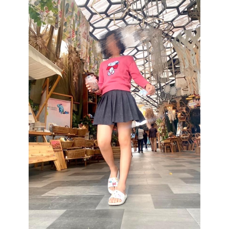 มือสอง Uniqlo สเวตเตอร์ snoopy