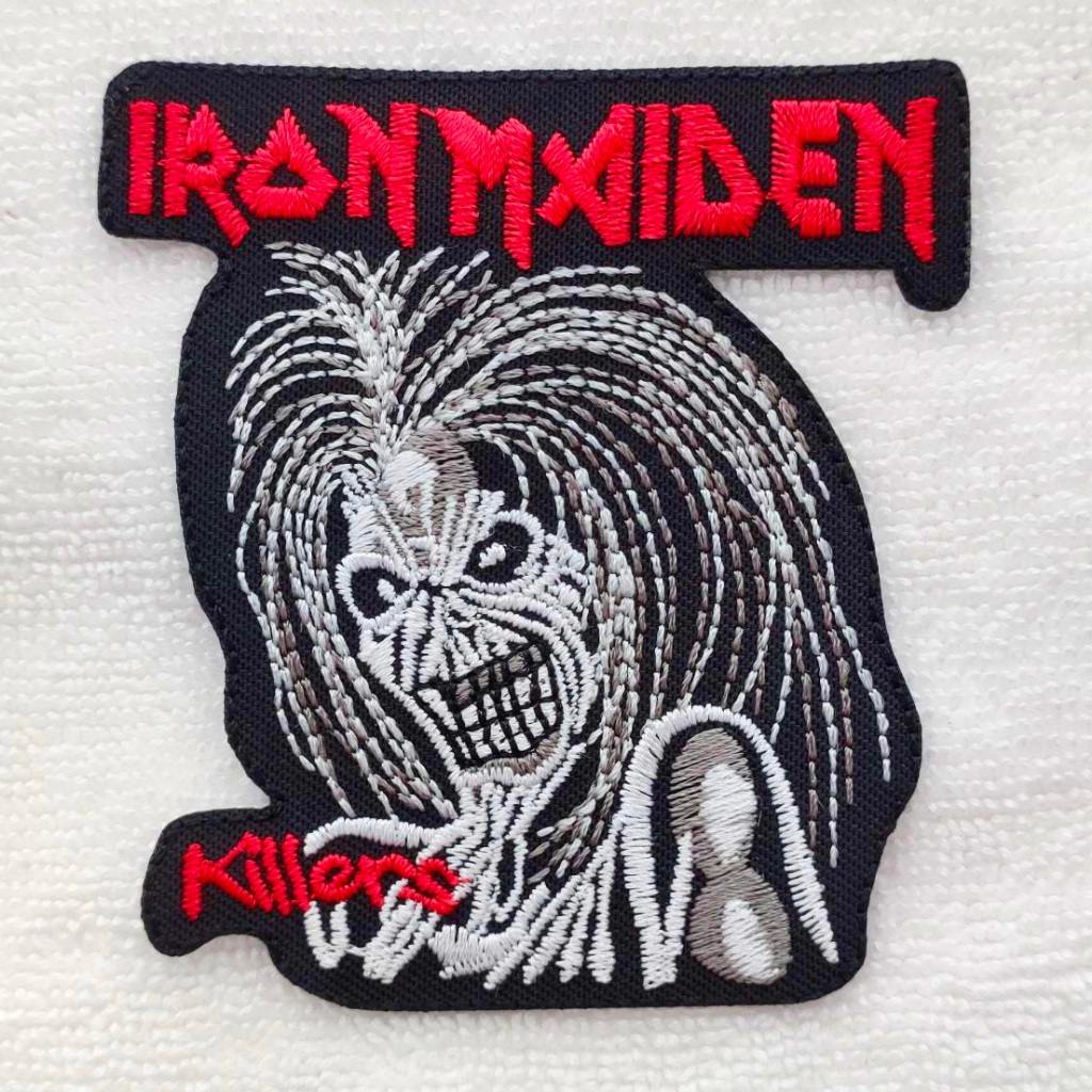 อาร์ม ตัวรีด ตัวรีดติดเสื้อ อาร์มติดเสื้อ วงดนตรี เฮฟวี่ เมทัล วงร๊อค Iron Maiden Patch ไอรอน ไมเด้น Sticker สติ๊กเกอร์