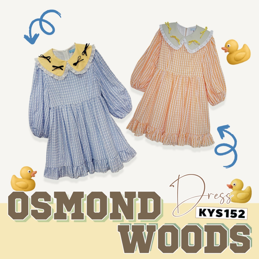 KAYASIS~ | KYS152 OSMOND WOODS MiNi-Dress