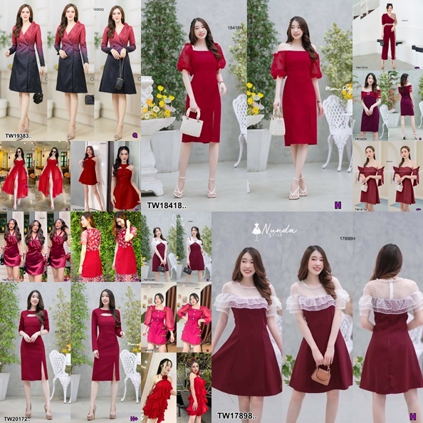 ส่งไว 1-2วันถึง #รวมชุดสีแดง กว่า 1000 แบบ#ชุดเที่ยว#ชุดทำงาน#ชุดออกงาน #ทําบุญ #งานบวช#งาน แต่ง #ชุดราตรี#
