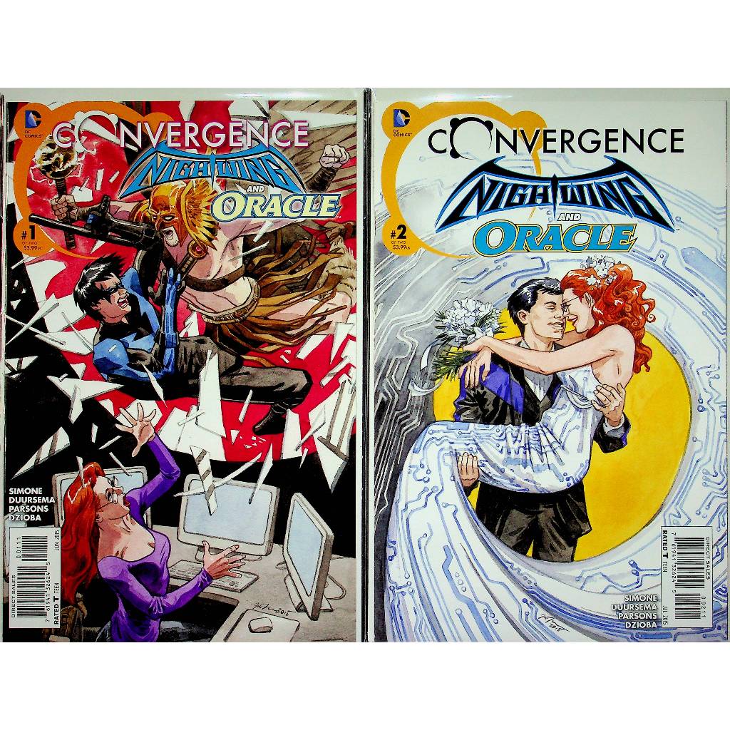 Convergence: Nightwing/Oracle Vol 1 📚พิเศษ/ชุด หนังสือการ์ตูน ภาษาอังกฤษ English Comics Book (DC / ด
