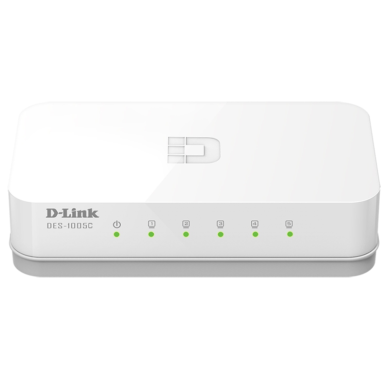 D-LINK 5 PORT DES-1005C FAST PORT Switching Hub