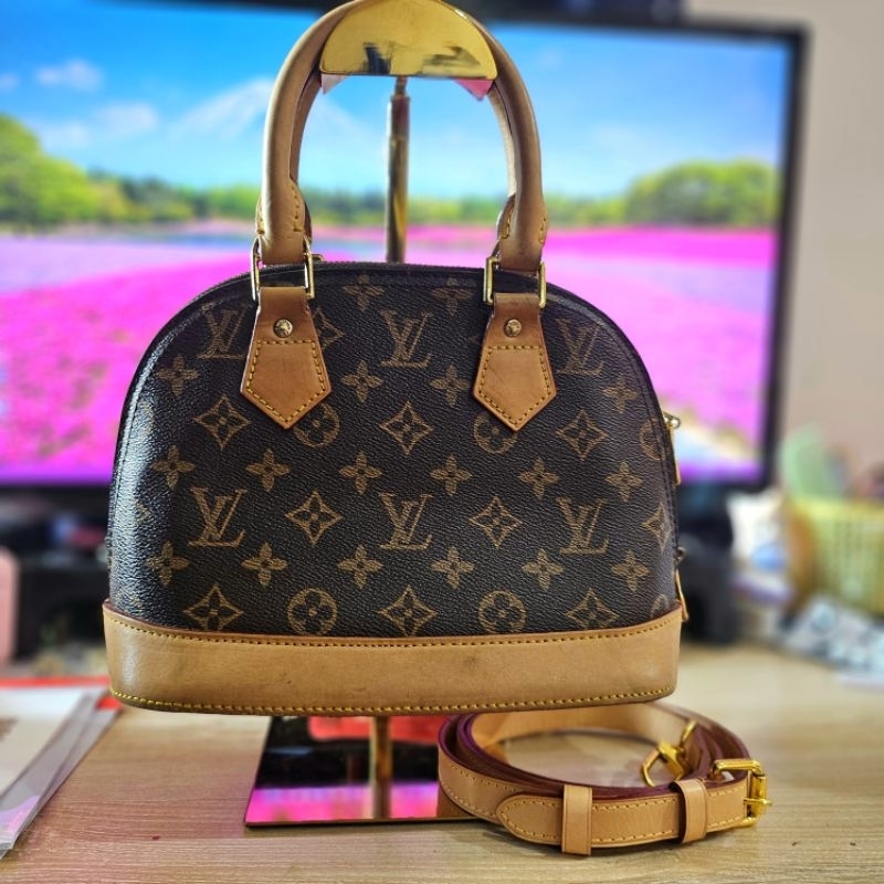 lv Alma bb กระเป๋างานคัดตู้ประมูลมือสองงานตู้ญี่ปุ่น