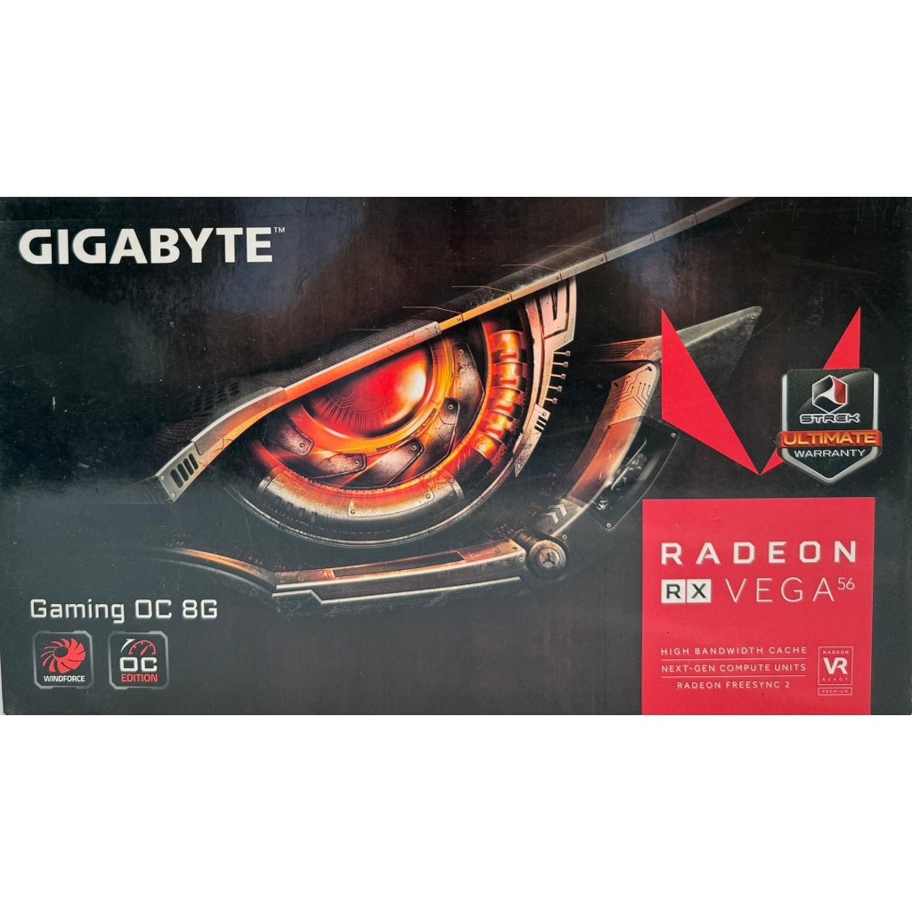 VGA (การ์ดจอ) GIGABYTE Radeon RX VEGA 56 GAMING OC 8G มือสอง