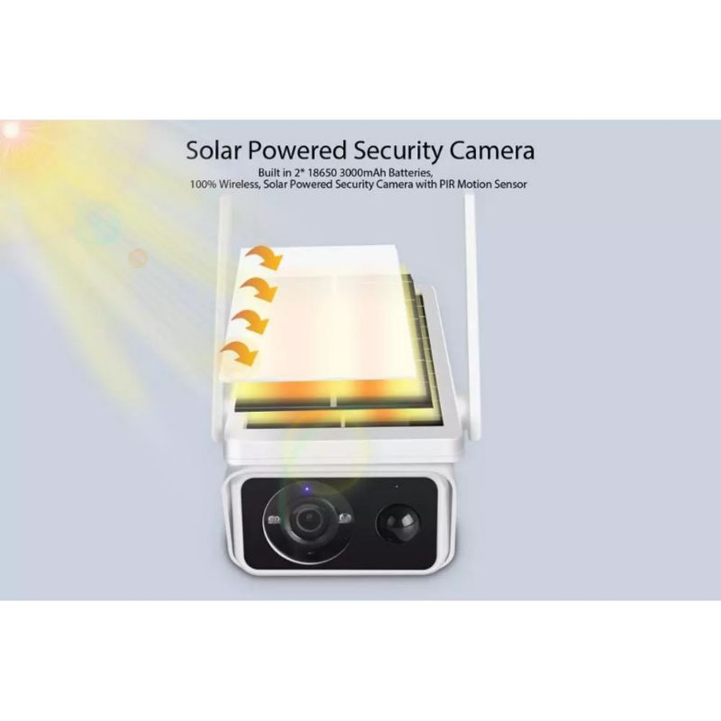HIKVISION Q1 SMART SOLAR CCTV / Battery Power 4MP Wireless Wifi กล้องวงจรปิด พลังงานแสงอาทิตย์ กล้องวงจรปิดกันน้ำ