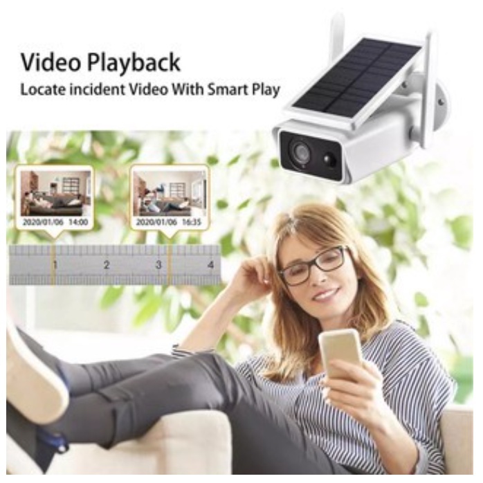 HIKVISION Q1 SMART SOLAR CCTV / Battery Power 4MP Wireless Wifi กล้องวงจรปิด พลังงานแสงอาทิตย์ กล้องวงจรปิดกันน้ำ