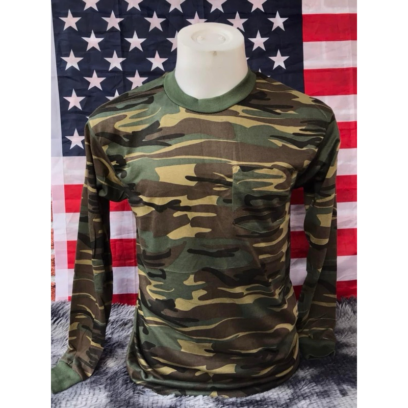 เสื้อทหารปากี แขนยาว