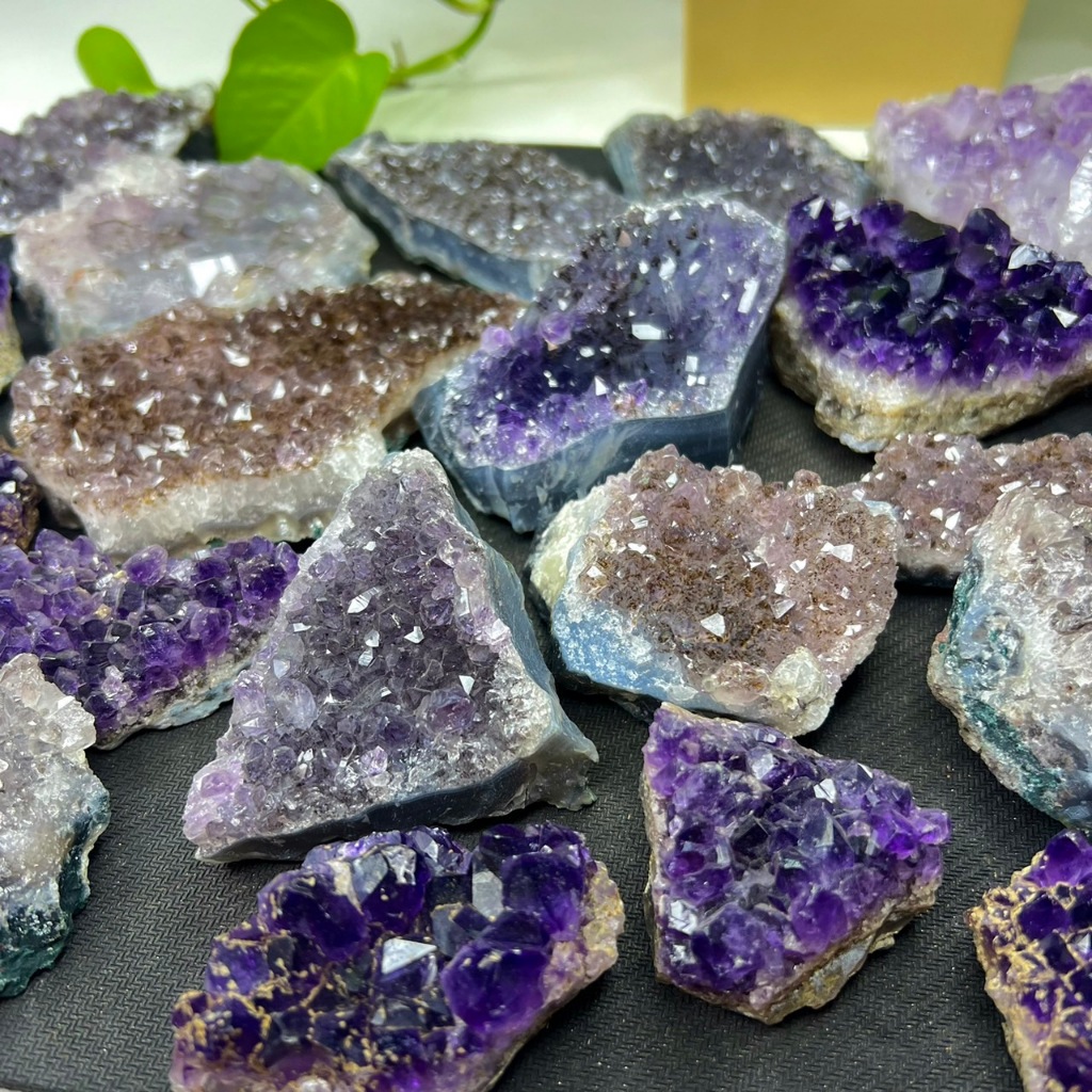 Rare Amethyst 100-400g อเมทิสต์หายาก ตัวเกรดสะสม หายากมาก ราคาถูก หินมงคล หินหายาก แร่สะสม #Ametrine