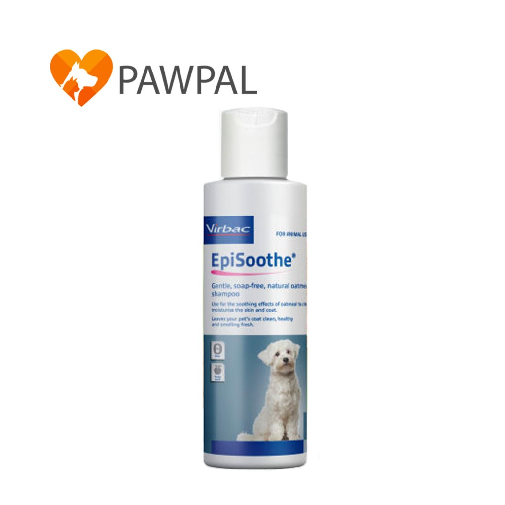 Virbac Episoothe® Shampoo 237 ml แชมพู อิพิซูท Hypoallergenic Oatmeal สุนัข แมว เพิ่มความชุ่มชื้น แพ้ง่าย