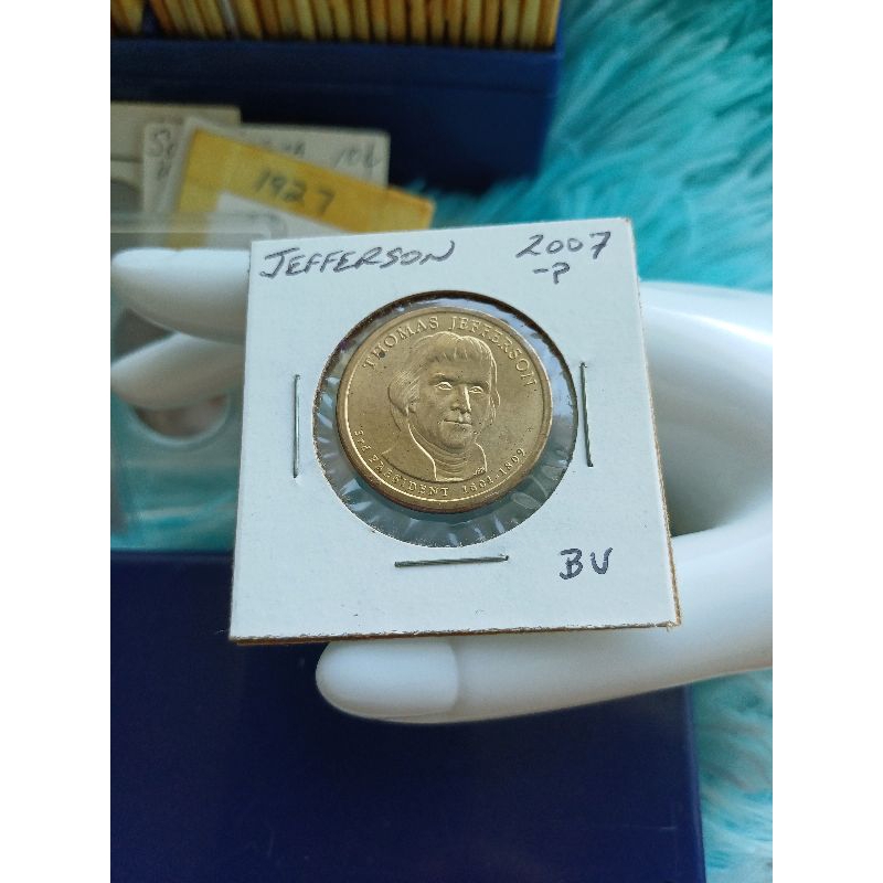 Jefferson US 2007 Presidental Dollar Coin