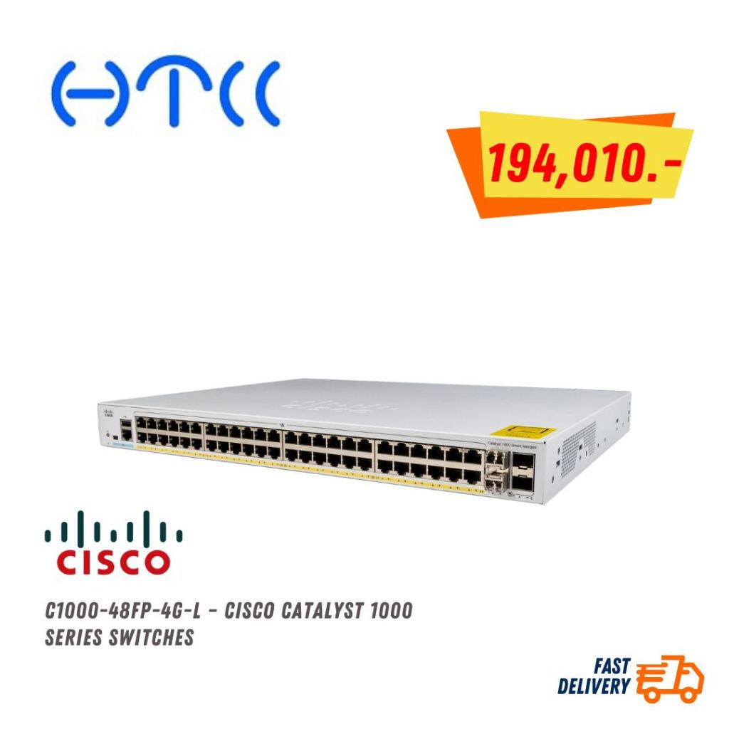C1000-48FP-4G-L – Cisco Catalyst 1000 Series Switches