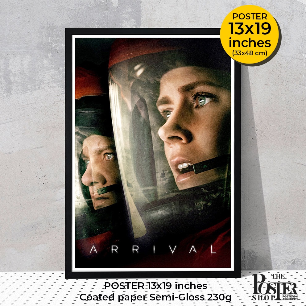 Arrival (2016) Poster/ Amy Adams, Jeremy Renner โปสเตอร์ขนาด 33x48 cm