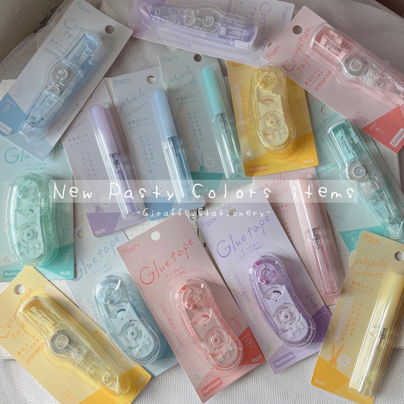 รวมเครื่องเขียนสีพิเศษ PLUS Pasty items