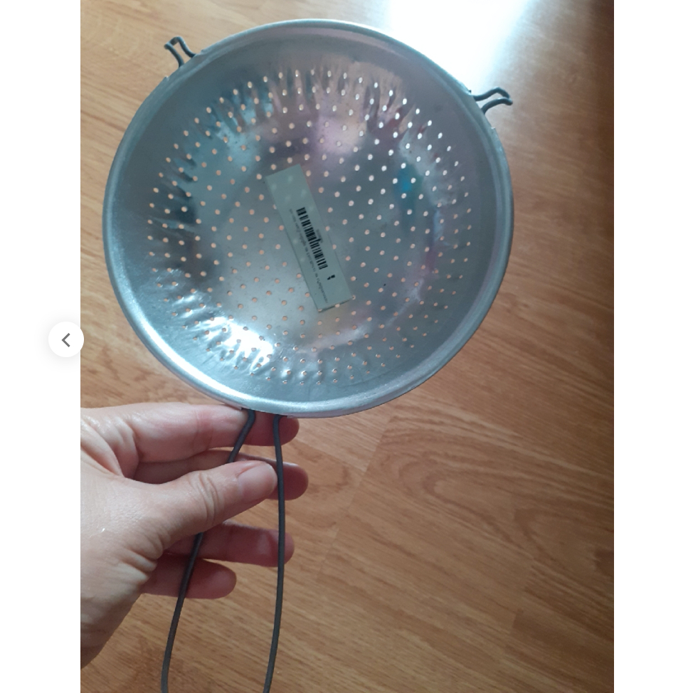 กระชอนอลูมิเนียม ตราม้าแดง ขนาด 16cm / 20cm / 24cm ที่กรองอาหาร อุปกรณ์ประกอบอาหาร - รูปที่ 4