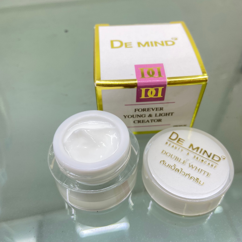 De Mind ครีมดีมายด์ ครีมแก้ฝ้าทาเช้าและก่อนนอน ขนาดทดลอง - รูปที่ 3