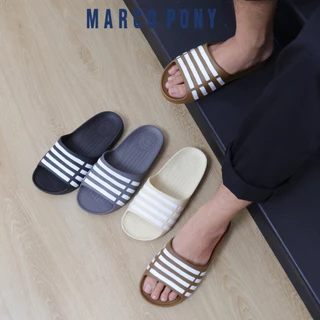 Marco Pony รองเท้าแตะ รองเท้าแตะผู้ชาย4แถบ กันลื่น ลําลอง แฟชั่น พื้นนิ่ม ในบ้าน เด็กผู้ชายใส่ดี MH9018M