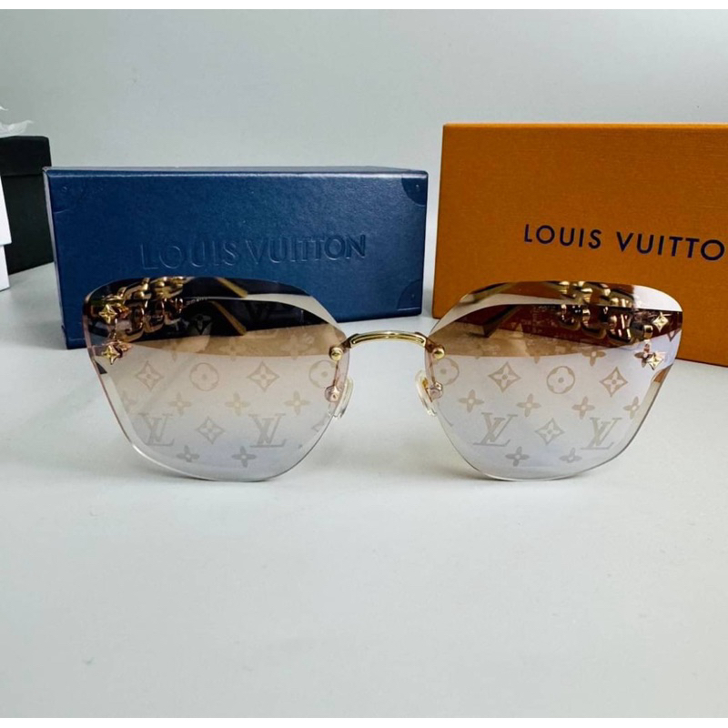 Louis Vuitton Sunglass(Ori) อุปกรณ์ กล่อง ครบชุด uv protect 400%