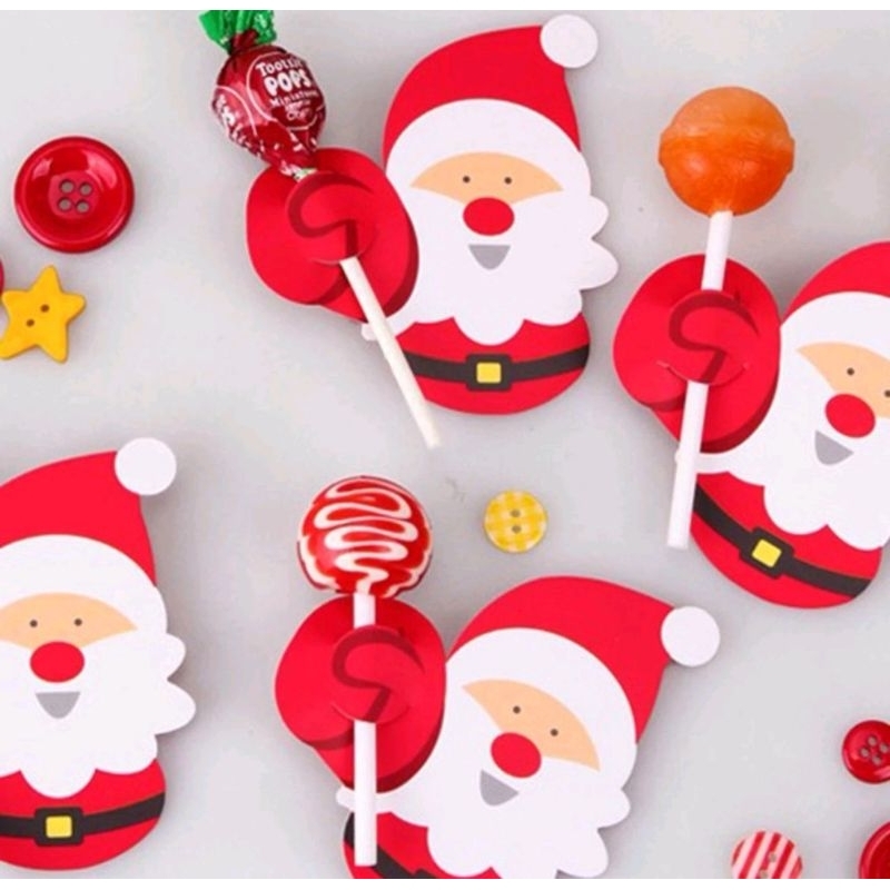 พร้อมส่งจากกทม. การ์ดใส่อมยิ้ม น่ารัก DIY เซต 10 ชิ้น