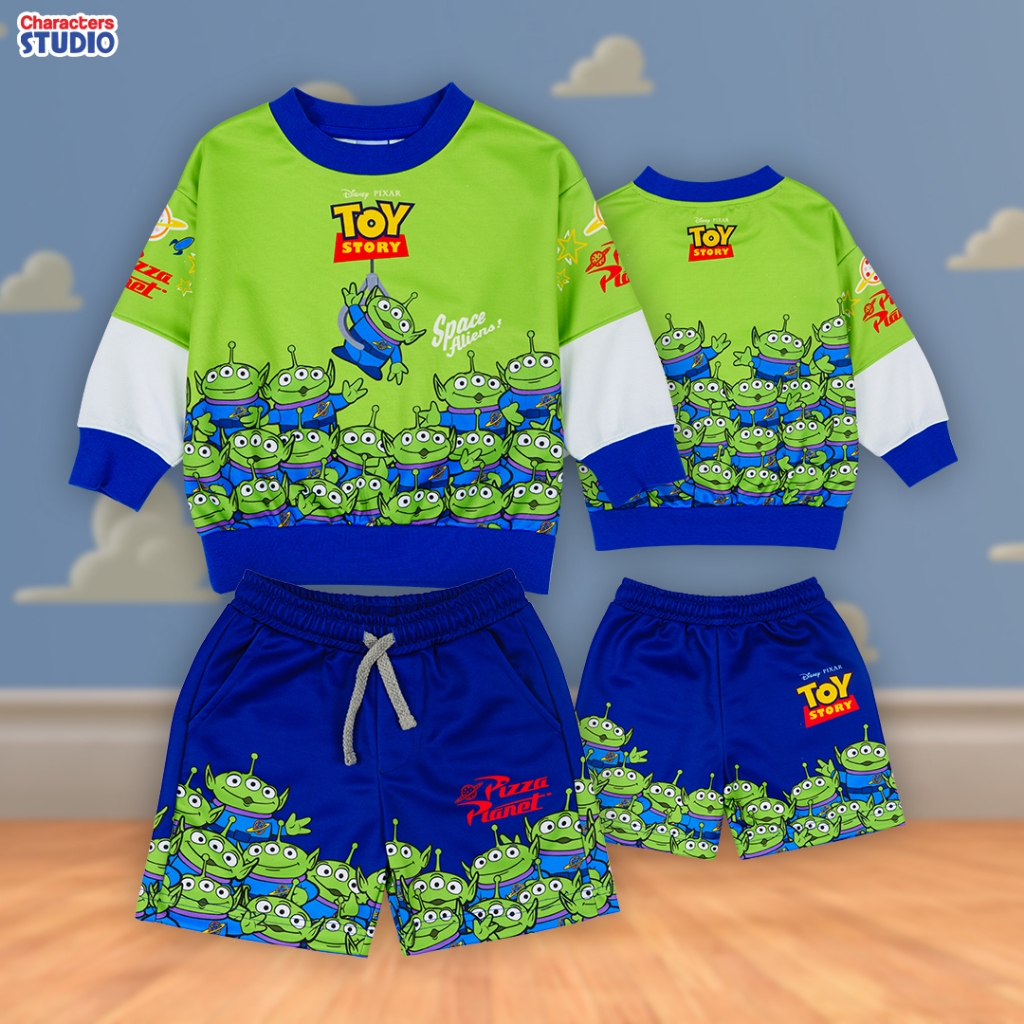 Disney Boy Toy Story T-Shirt&shorts - เสื้อยืดและกางเกงเด็กดิสนีย์ ทอย สตอรี่ สินค้าลิขสิทธ์แท้100% characters studio