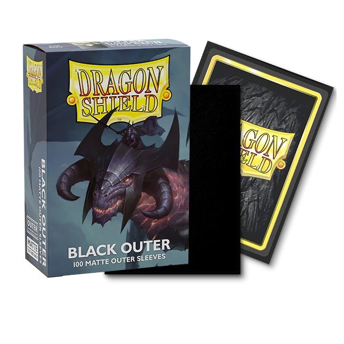 [Dragon Shield] Outer Sleeves Clear / Black / Mini - ซองคลุมสลีฟ ชั้นนอก (for Standard / Mini Size) - รูปที่ 3