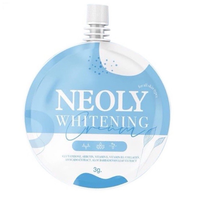 Neoly Whitening Cream นีออลี่ครีมออแกนิค ( แบบซอง )