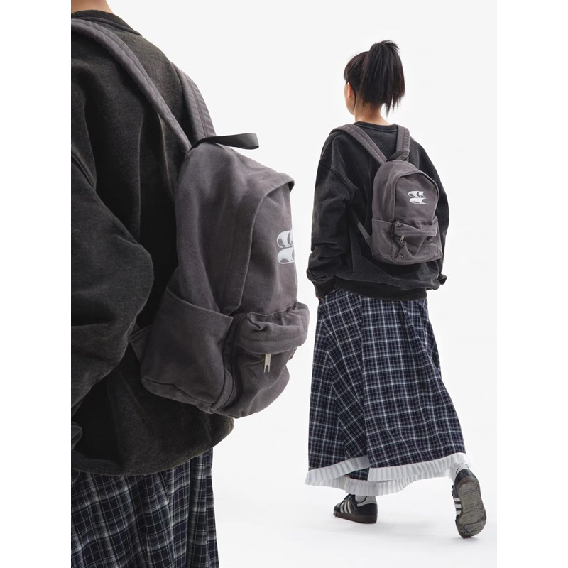 (พร้อมส่ง) crying center - canvas backpack *ลิขสิทธิ์แท้*