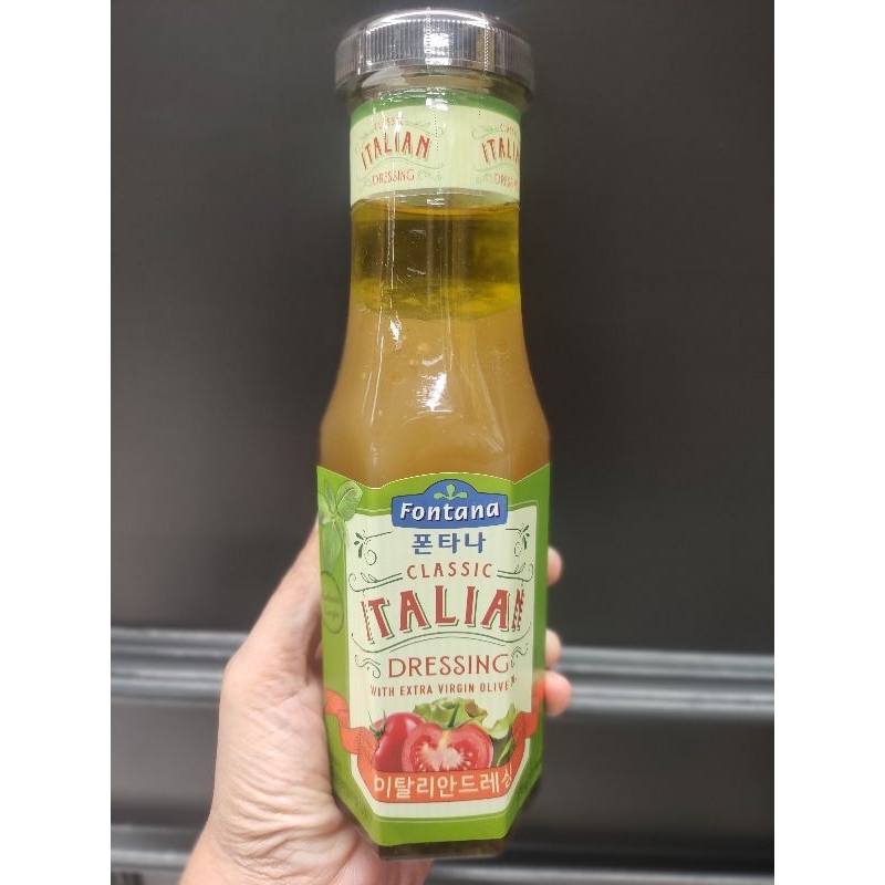 Fontana Classic  Italian Dressing&Dipping 270g.น้ำสลัดอิตาเลี่ยน 270กรัม