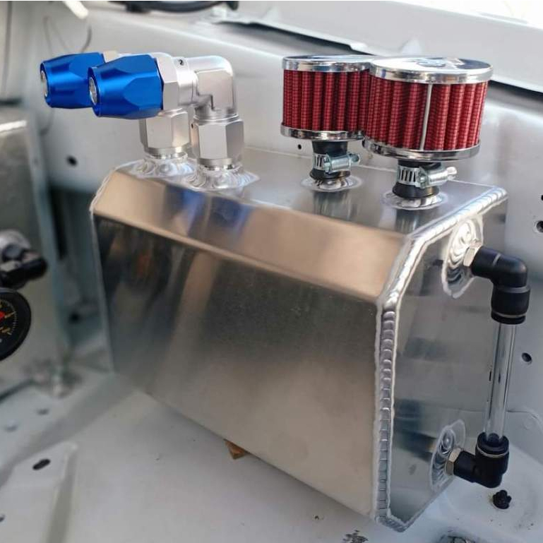 กรองจิ๋ว กรองดักไอน้ำมันเครื่อง กรองไอน้ำมัน ขนาดรูข้อต่อ 12 มม. กรองฝาครอบวาล์ว ตัวกรองอากาศขนาดเล็ก มีให้เลือก 3 สี - รูปที่ 5