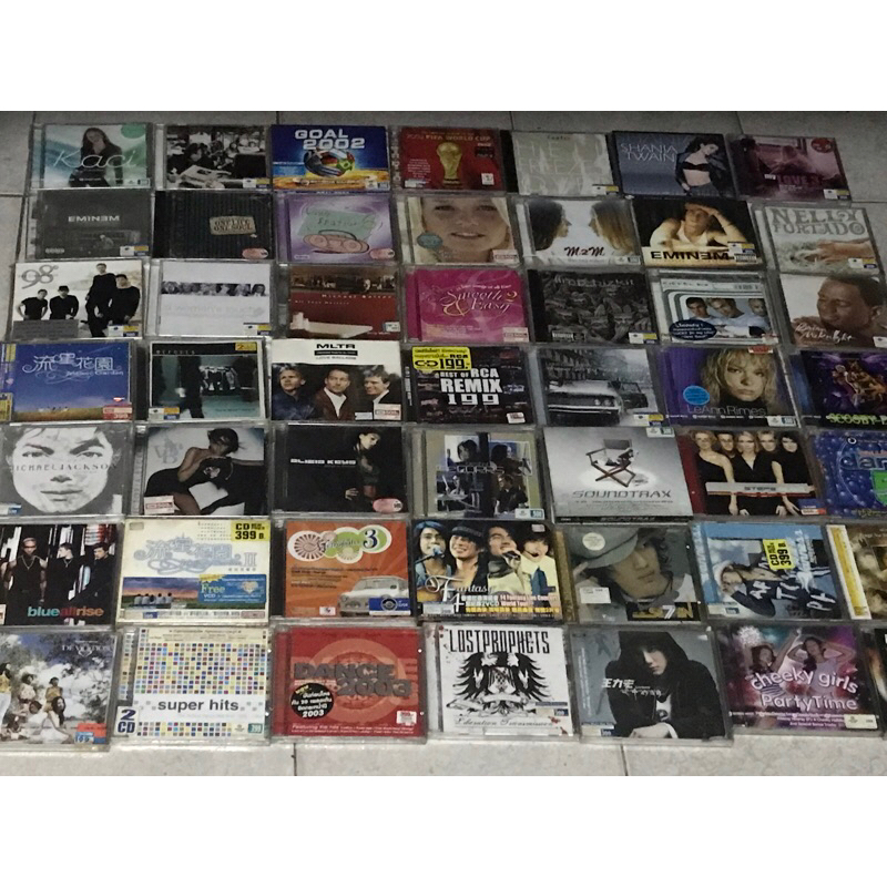 CD,ซีดีเพลงสากล (2) เพลงดังยุค 2000 แผ่นแท้ มาสเตอร์ มือ 1