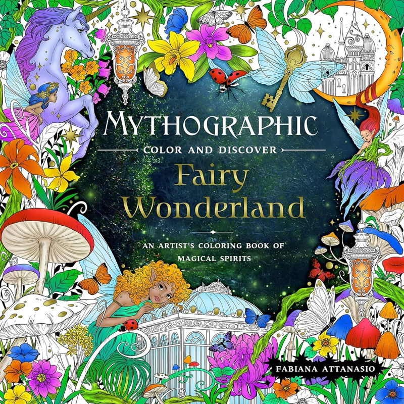 สีในตํานานและค้นพบ - Fairy Wonderland: สมุดระบายสีวิญญาณวิเศษของศิลปิน
