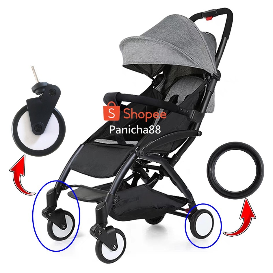 อะไหล่ ล้อ รถเข็นเด็กFc Yoyo yoya yuyu vovo Babygrace Babytime Max